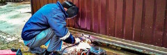 сварка ворот в Мончегорске
